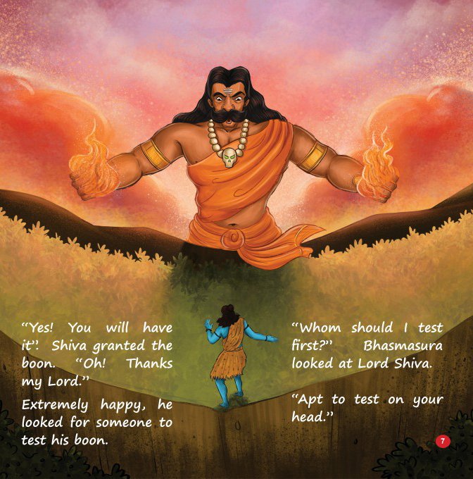 Shiva and Bhasmasura - Image 3