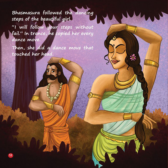 Shiva and Bhasmasura - Image 4